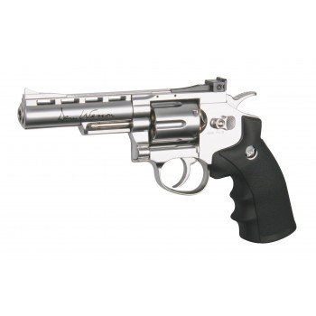 ASG Revolver Dan Wesson 4" Chrome