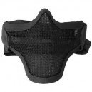 Demi masque grille Noir