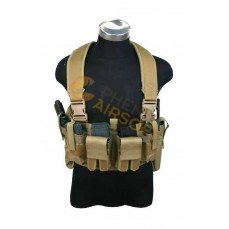 Pantac Chest Rig M4 Couleur Desert TAN